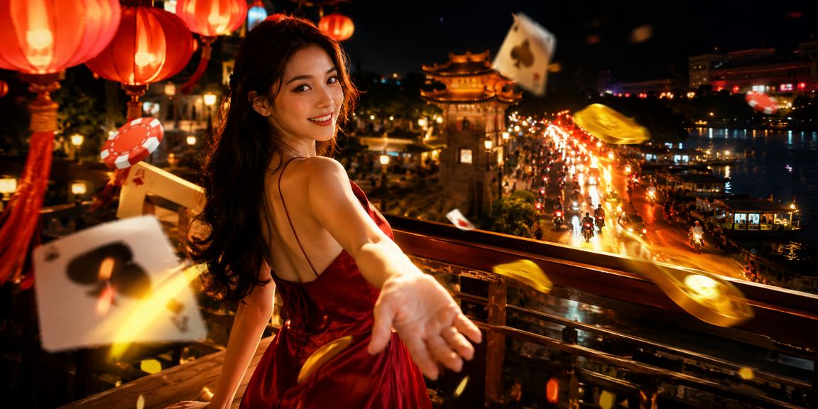 Chơi bài tại chợ đêm Huế – không khí giải trí truyền thống gặp nền tảng hiện đại v21